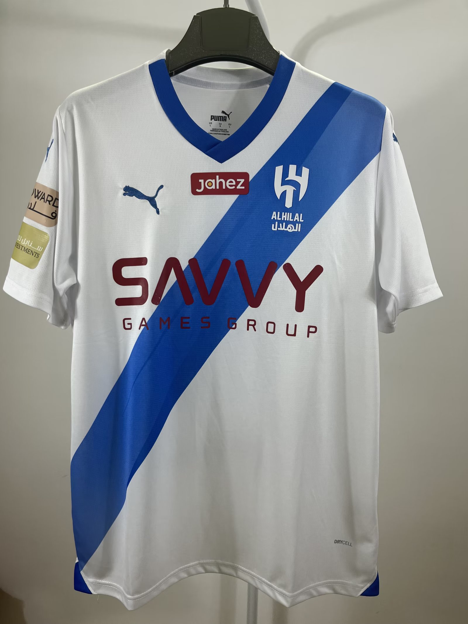 AAA Quality Al-Hilal 23/24 Away White Soccer Jersey